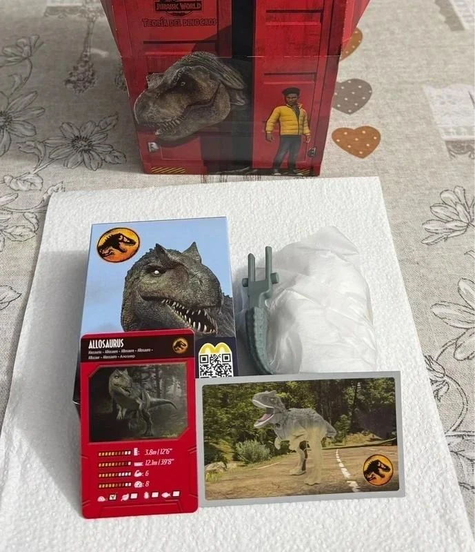 Figure Toy Figurine Dinosaurio Dinosaur Dino Allosaurus Jurassic World Chaos 202